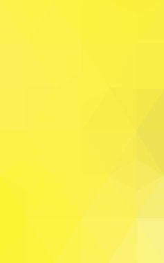 Üçgenler ve degrade origami tarzında oluşan sarı poligonal tasarım deseni.