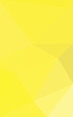 Üçgenler ve degrade origami tarzında oluşan sarı poligonal tasarım deseni.