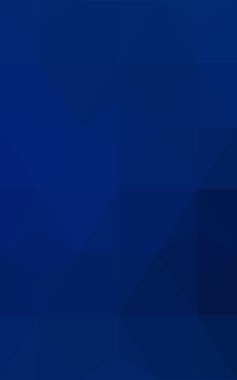 Üçgenler ve degrade origami tarzı oluşur koyu mavi köşeli tasarım deseni.