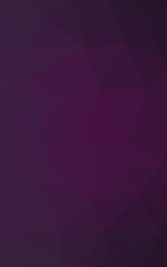 Üçgenler ve degrade origami tarzında oluşan koyu pembe poligonal tasarım deseni