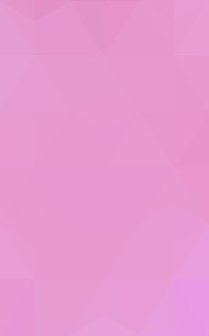 Üçgenler ve degrade origami tarzında oluşan pembe poligonal tasarım deseni.