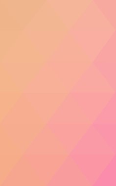 Degrade, arka planda origami stil ve üçgen oluşur turuncu poligonal desen.