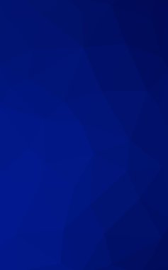 Üçgenler ve degrade origami tarzı oluşur koyu mavi köşeli tasarım deseni