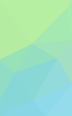 Üçgenler ve degrade origami tarzı oluşur çok renkli yeşil, mavi köşeli tasarım deseni.