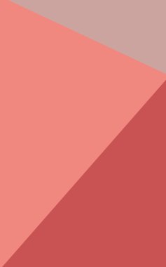 Üçgenler ve degrade origami tarzında oluşan ışık kırmızı köşeli tasarım deseni