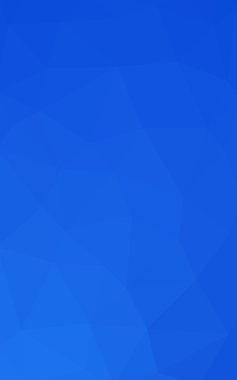 Üçgenler ve degrade origami tarzında oluşan ışık mavi köşeli tasarım deseni