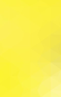 Üçgenler ve degrade origami tarzında oluşan sarı poligonal tasarım deseni.