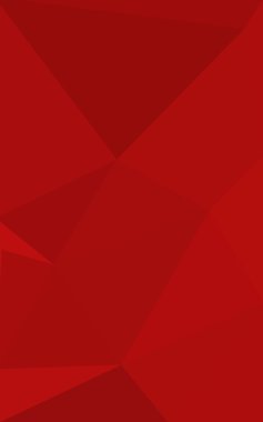 Üçgenler ve degrade origami tarzı oluşur kırmızı köşeli tasarım deseni.