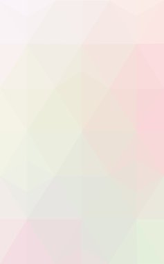 Üçgenler ve degrade origami tarzı oluşur çok renkli pembe, sarı poligonal tasarım deseni.