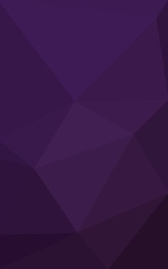 Üçgenler ve degrade origami tarzında oluşan koyu pembe poligonal tasarım deseni.