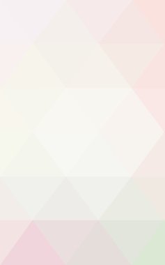 Üçgenler ve degrade origami tarzı oluşur çok renkli pembe, sarı poligonal tasarım deseni.