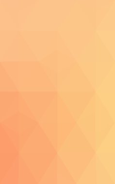 Degrade, arka planda origami stil ve üçgen oluşur turuncu poligonal desen.