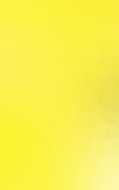 Üçgenler ve degrade origami tarzında oluşan sarı poligonal tasarım deseni.