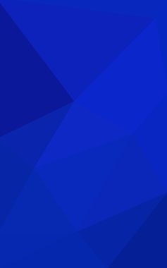 Üçgenler ve degrade origami tarzı oluşur koyu mavi köşeli tasarım deseni.