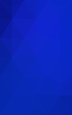 Üçgenler ve degrade origami tarzı oluşur koyu mavi köşeli tasarım deseni.