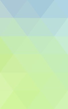 Üçgenler ve degrade origami tarzı oluşur çok renkli yeşil, mavi köşeli tasarım deseni.