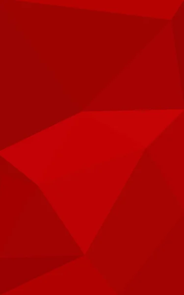 Patrón de diseño poligonal rojo oscuro, que consiste en triángulos y gradiente en estilo origami . — Foto de Stock