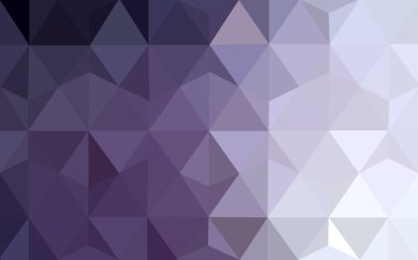 Üçgenler ve degrade origami tarzı oluşur mor kenarlı tasarım deseni.