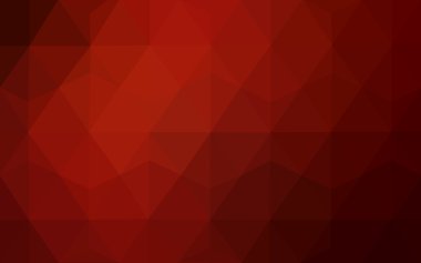 Üçgenler ve degrade origami tarzı oluşur koyu kırmızı köşeli tasarım deseni.