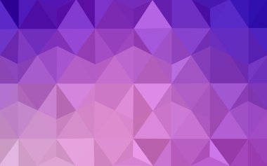 Üçgenler ve degrade origami tarzı oluşur çok renkli mor, pembe poligonal tasarım deseni.