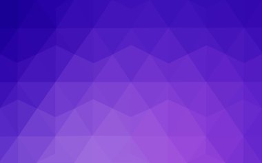 Üçgenler ve degrade origami tarzı oluşur çok renkli mor, pembe poligonal tasarım deseni.