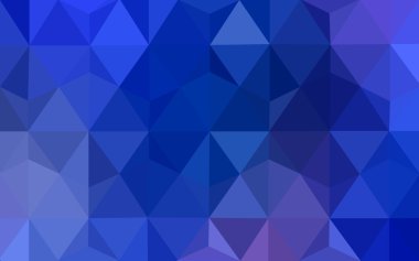 Üçgenler ve degrade origami tarzı oluşur mavi köşeli tasarım deseni.