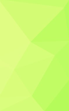 Üçgenler ve degrade origami tarzı oluşur çok renkli yeşil, sarı, turuncu poligonal tasarım deseni.