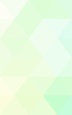 Üçgenler ve degrade origami tarzı oluşur yeşil köşeli tasarım deseni.