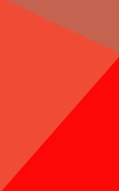 Üçgenler ve degrade origami tarzında oluşan ışık kırmızı köşeli tasarım deseni