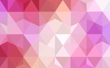 Üçgenler ve degrade origami tarzı oluşur çok renkli kırmızı, sarı, turuncu poligonal tasarım deseni.