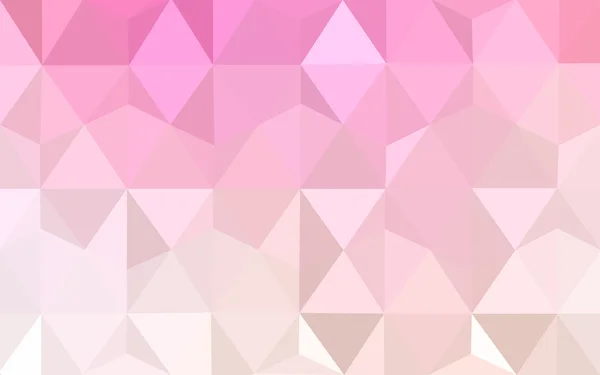 Patrón de diseño poligonal multicolor rosa, amarillo, que consiste en triángulos y gradiente en estilo origami . — Archivo Imágenes Vectoriales