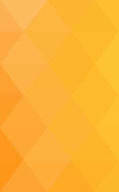 Üçgenler ve degrade origami tarzında oluşan sarı poligonal tasarım deseni.