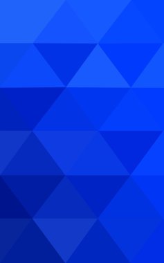 Üçgenler ve degrade origami tarzı oluşur mavi köşeli tasarım deseni.