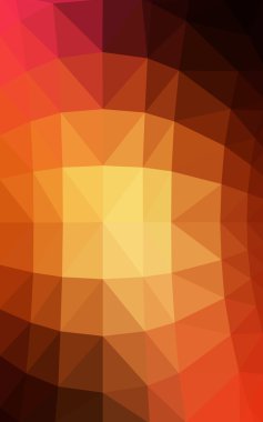 Üçgenler ve degrade origami tarzı oluşur koyu kırmızı köşeli tasarım deseni