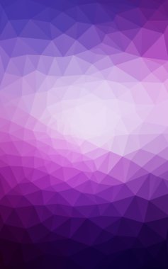 Üçgenler ve degrade origami tarzı oluşur çok renkli pembe, mavi köşeli tasarım deseni.