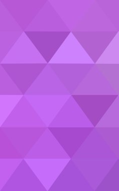 Üçgenler ve degrade origami tarzı oluşur mor kenarlı tasarım deseni.