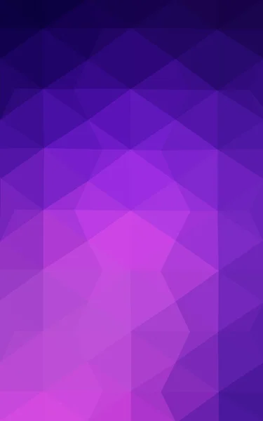 Többszínű lila, rózsaszín sokszögű tervezési minta, amely áll a háromszögek és átmenet, origami stílusú. — Stock Fotó