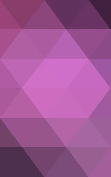 Multicolore violet, motif polygonal rose, qui se composent de triangles et de dégradé dans le style origami . — Photo