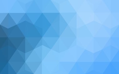 Üçgenler ve degrade origami tarzı oluşur mavi köşeli tasarım deseni.