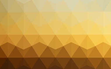 Üçgenler ve degrade origami tarzı oluşur çok renkli mavi, sarı, turuncu poligonal tasarım deseni.