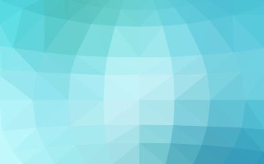 Açık mavi, poligonal tasarım deseni, yeşil üçgenler ve degrade origami tarzı hangi oluşur