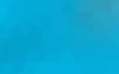 Üçgenler ve degrade origami tarzı oluşur mavi köşeli tasarım deseni.