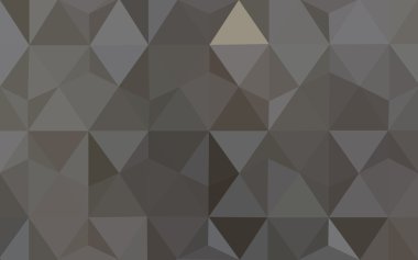 Üçgenler ve degrade origami tarzı oluşur gri köşeli tasarım deseni.