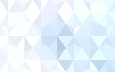 Üçgenler ve degrade origami tarzı oluşur mavi köşeli tasarım deseni.