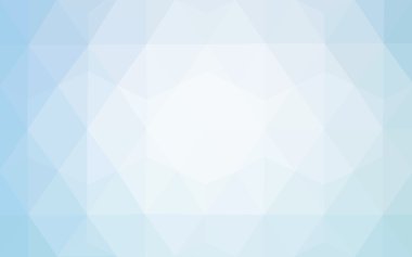 Üçgenler ve degrade origami tarzı oluşur mavi köşeli tasarım deseni.