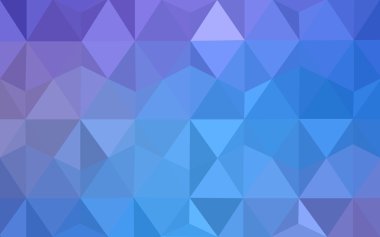 Üçgenler ve degrade origami tarzı oluşur çok renkli pembe, mavi köşeli tasarım deseni.