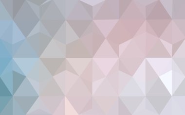 Üçgenler ve degrade origami tarzı oluşur çok renkli pembe, yeşil köşeli tasarım deseni.