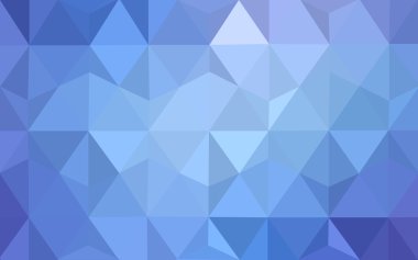 Üçgenler ve degrade origami tarzı oluşur çok renkli pembe, mavi köşeli tasarım deseni.