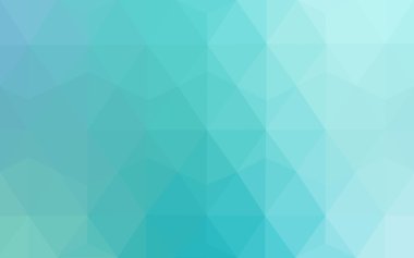 Üçgenler ve degrade origami tarzı oluşur yeşil köşeli tasarım deseni.