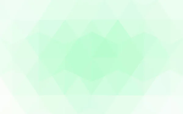 Πράσινο πολυγωνικό design pattern, που αποτελείται από τρίγωνα και κλίση στο στυλ του origami. — Διανυσματικό Αρχείο